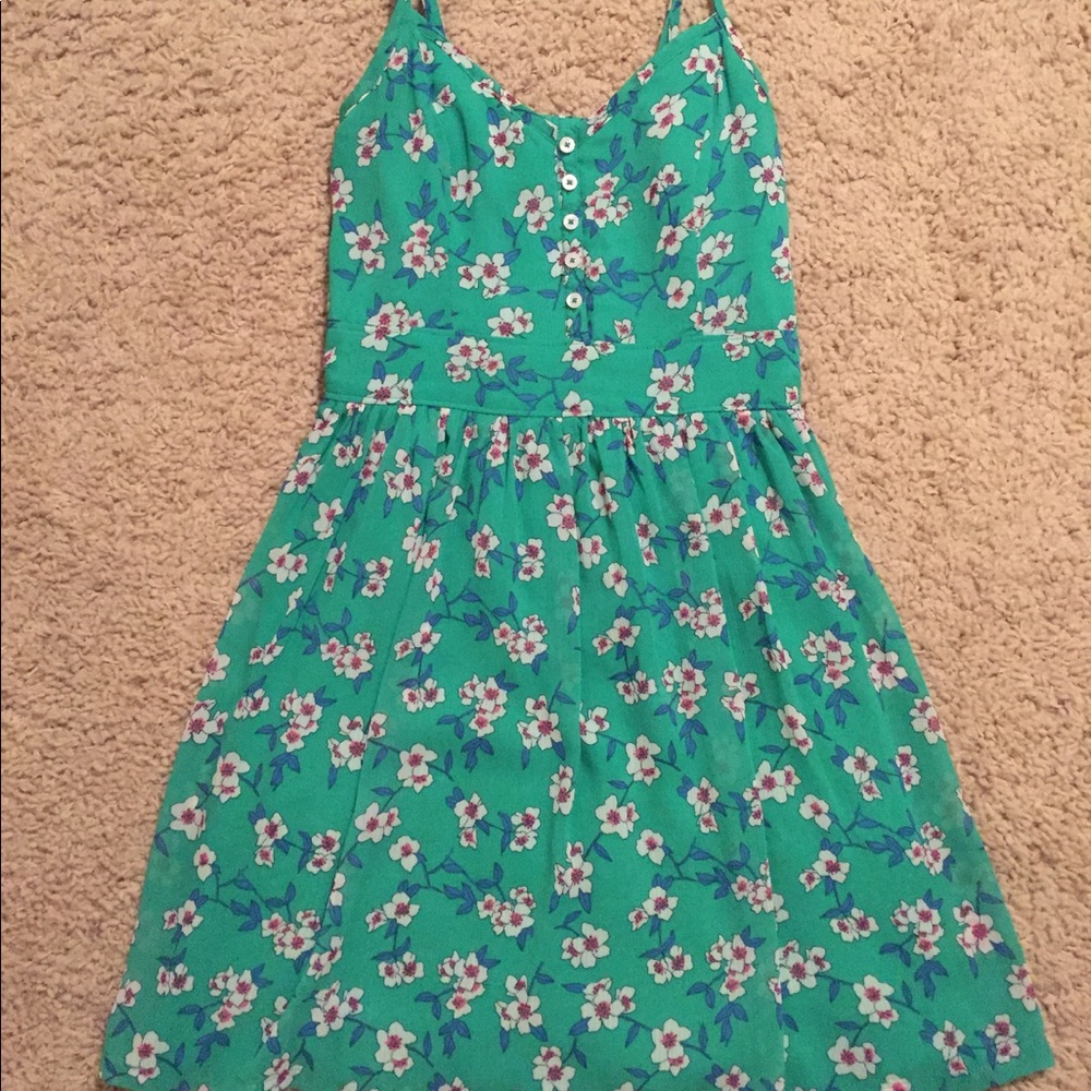 Hollister Floral Skater Dress